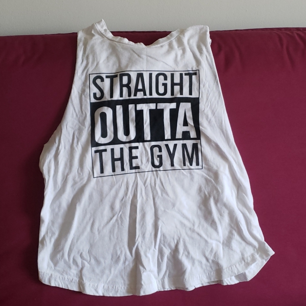 Straight outta the gym tank